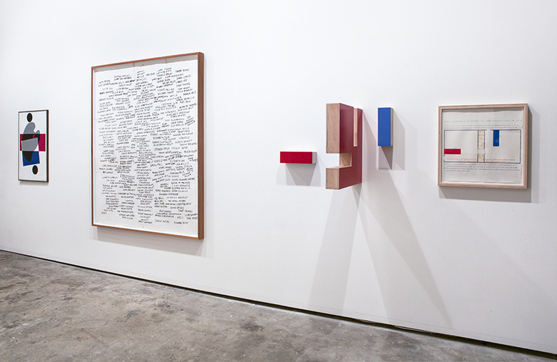 installation view: OUI we, 2014 | at The Commercial Gallery, Sydney