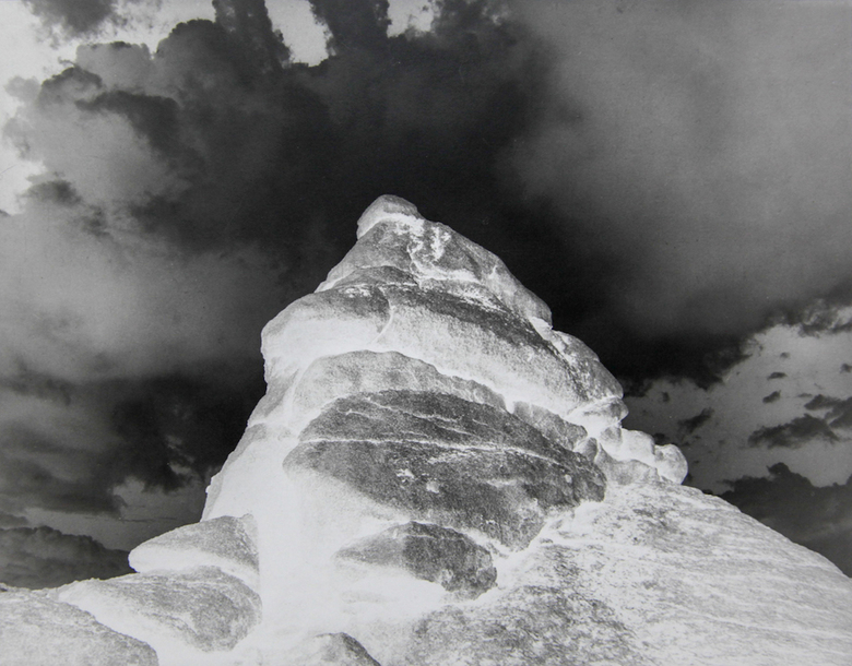 Ansel Adams, Rock and Cloud, Kings River Canyon (Proposed as a national park), California, 1936/2019
