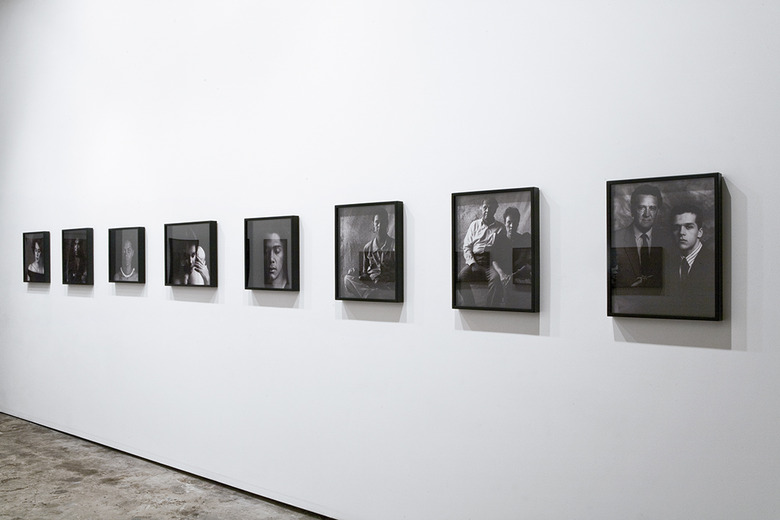 Michael Riley right wall installation view