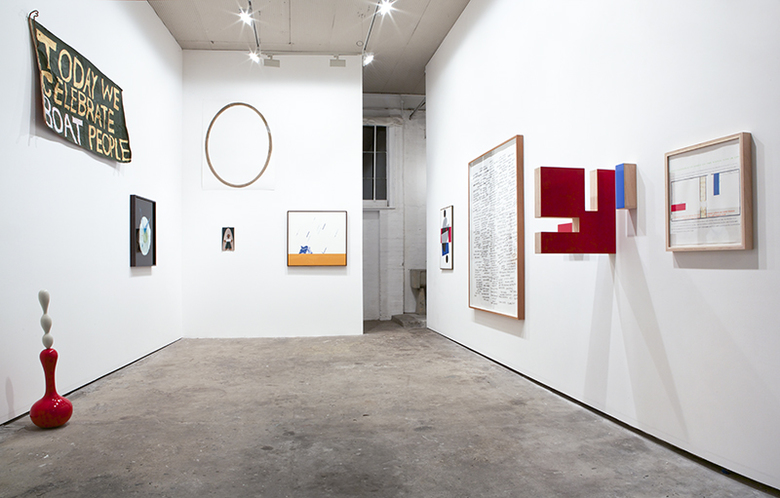 installation view: OUI we, 2014 | at The Commercial Gallery, Sydney