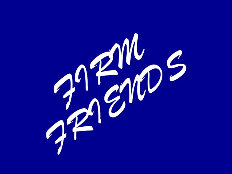 25. FIRM FRIENDS, 2013 AGS.ppsx