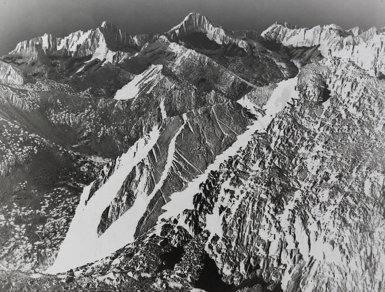 Ansel Adams, Mt. Brewer, Kings River Canyon (Proposed as a national park), California, 1936/2019