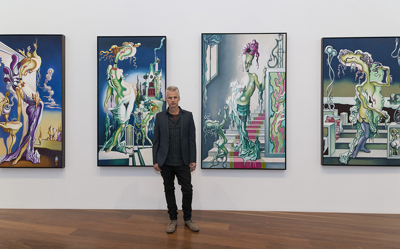 Tim Schultz at Lurid Beauty: Australian Surrealism and its Echoes, 2015 | at The National Gallery of Victoria, Melbourne
