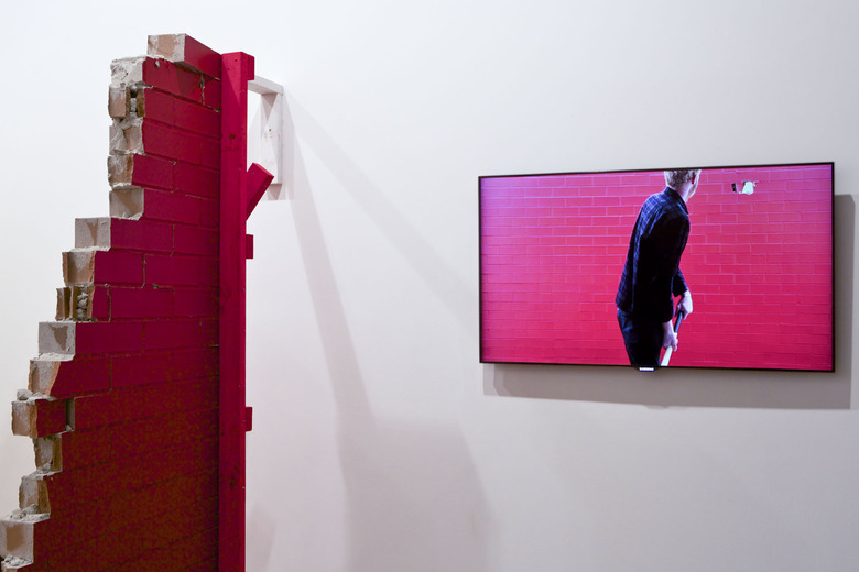 installation view: Andrew Liversidge - ALL THAT FALL (red yellow blue), 2013 | at The Commercial Gallery, Sydney