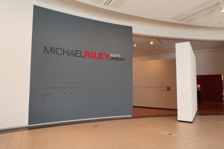installation view: MICHAEL RILEY : sights unseen