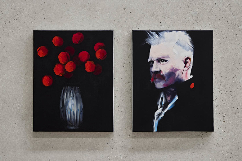 Nigel Milsom two paintings