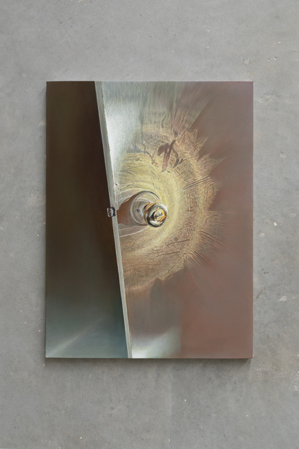 All that's in here is all that's out there (Apartment door)