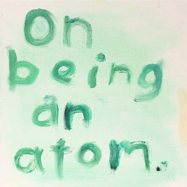 On Being an Atom