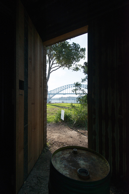 Archie Moore - A Home Away From Home (Bennelong/Vera's Hut), 2016 | 20th Biennale of Sydney, curated by Stephanie Rosenthal | Royal Botanic Gardens, Sydney (photo credit: Wendell Teodoro)