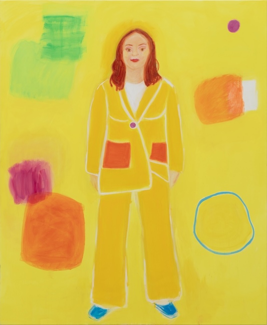 Bridget in my painting
