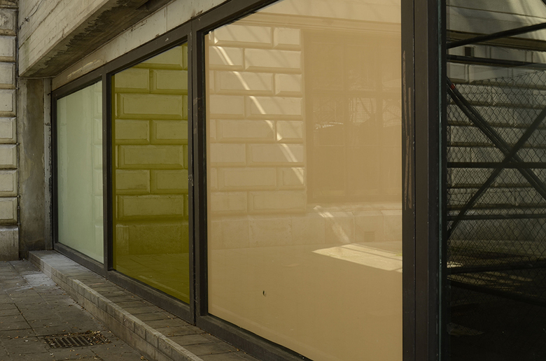 installation view: Art Nouveau Colour, 2011 | Bell Street Project, Kuenstlerhaus Passagegalerie, Vienna